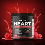 TIKVA HEART Sweet Raspberry