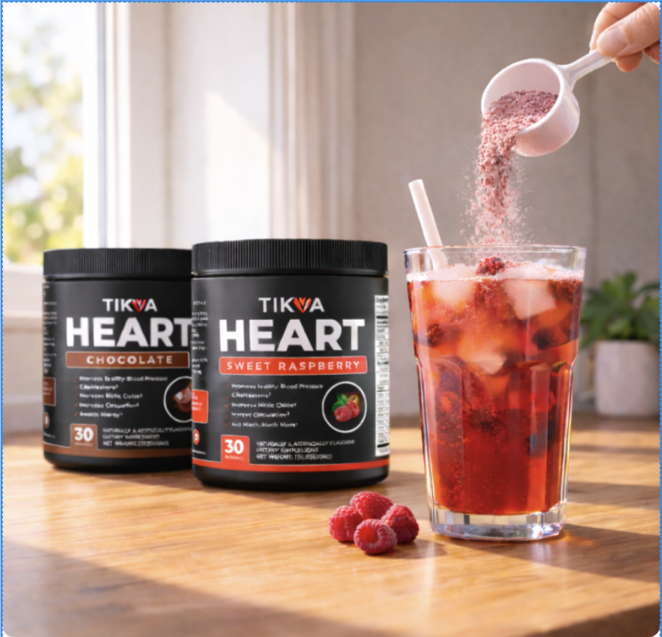 Tikva Heart — daily cardiovascular drink