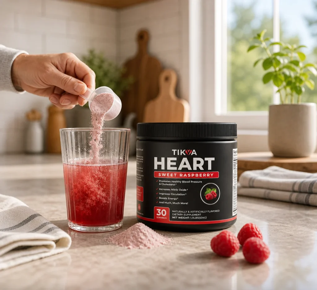 Tikva Heart - Raspberry